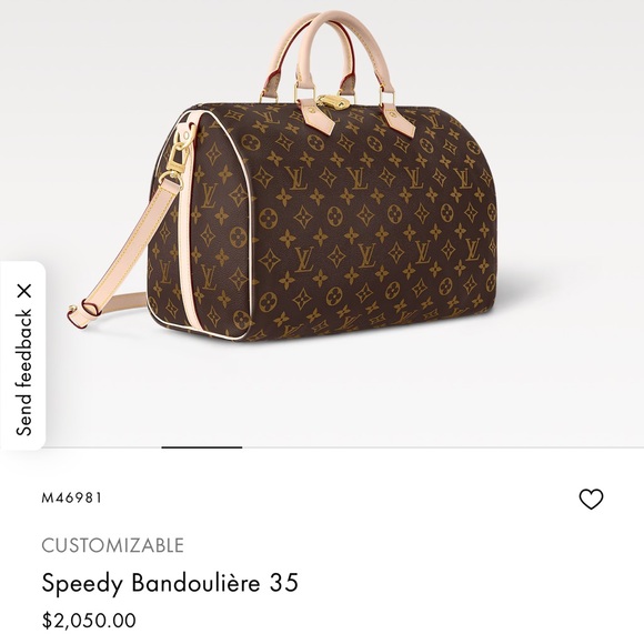 New Louis Vuitton speedy 35. - Picture 2 of 12